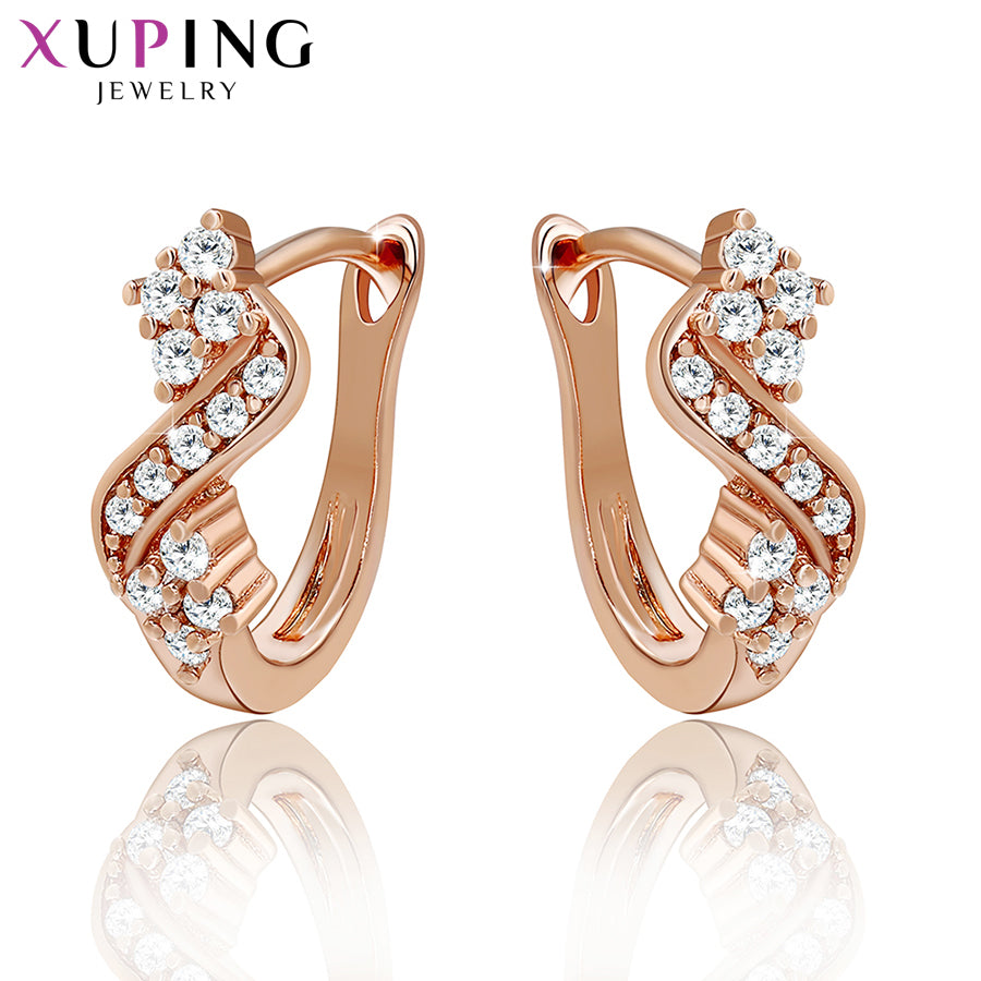 Xuping Fashion Earrings New Design High Quality for Women