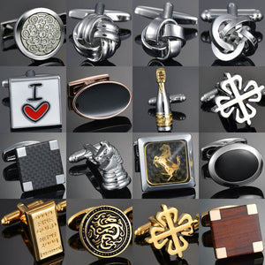 New Arrive Shirt Cufflinks Festival Christmas Cuff Links