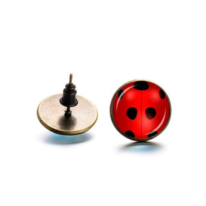 2020 Magic Ladybug Stud Earrings  for Women