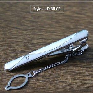 New Tie Clip Fashion Style Necktie Men