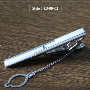 New Tie Clip Fashion Style Necktie Men