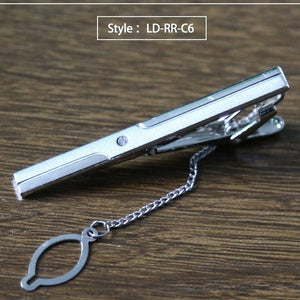 New Tie Clip Fashion Style Necktie Men