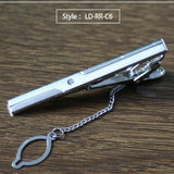 New Tie Clip Fashion Style Necktie Men