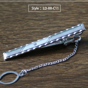 New Tie Clip Fashion Style Necktie Men