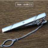 New Tie Clip Fashion Style Necktie Men