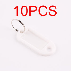 10 PCS Plastic Custom Split Ring