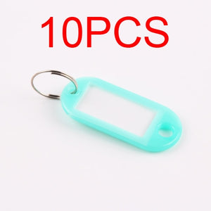 10 PCS Plastic Custom Split Ring