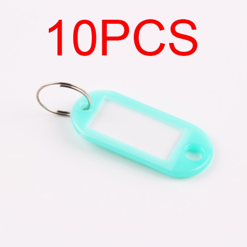 10 PCS Plastic Custom Split Ring