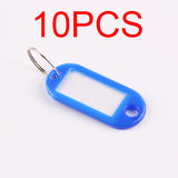 10 PCS Plastic Custom Split Ring