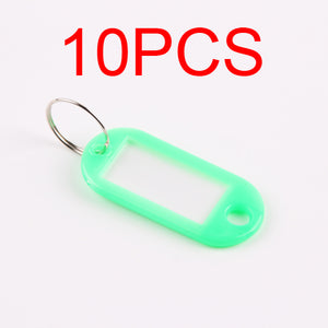 10 PCS Plastic Custom Split Ring