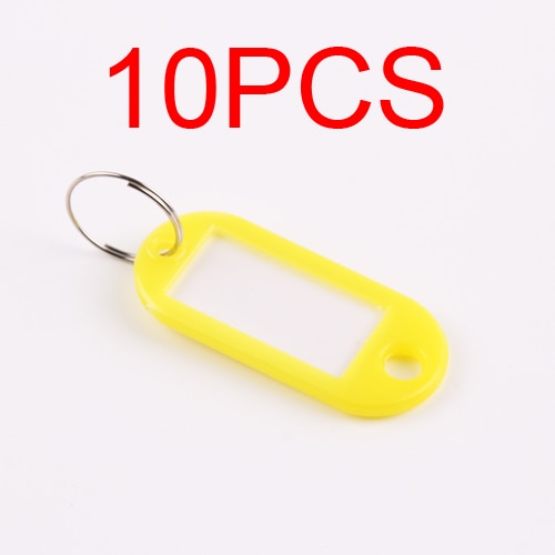 10 PCS Plastic Custom Split Ring