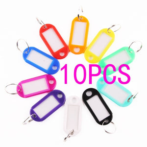 10 PCS Plastic Custom Split Ring