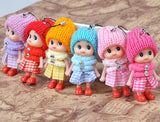 Cute Fashion Kids Plush Dolls Keychain