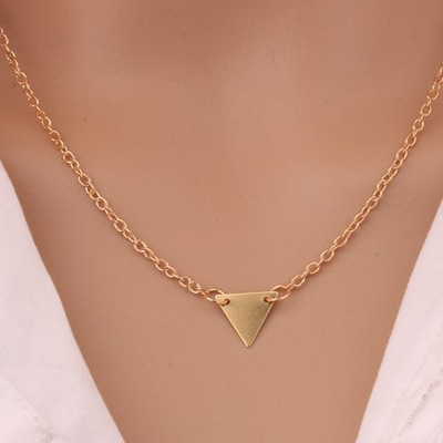 European and American jewelry leaf clavicle chain