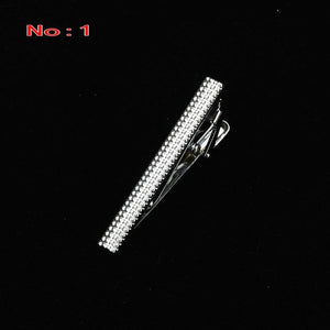 Brand New Metal Silver Tie Clip For Men