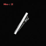 Brand New Metal Silver Tie Clip For Men