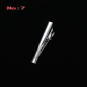 Brand New Metal Silver Tie Clip For Men