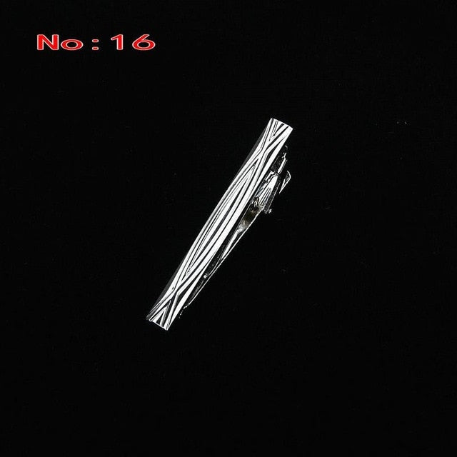 Brand New Metal Silver Tie Clip For Men