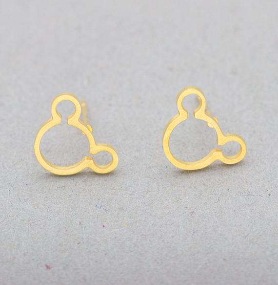 Todorova Lovely Cartoon Mickey Stud Earrings for Women