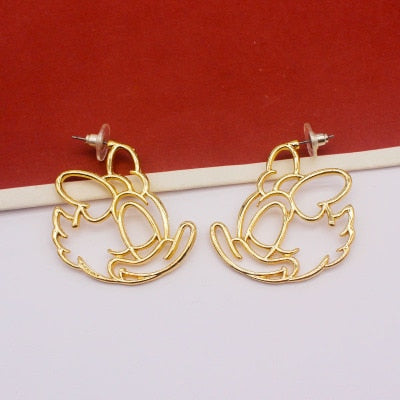 Todorova Lovely Cartoon Mickey Stud Earrings for Women