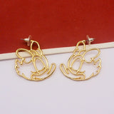 Todorova Lovely Cartoon Mickey Stud Earrings for Women