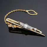 DY New and high quality laser engraving tie clip  fashion style