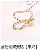 Ear Cuff U Star Moon Earring Punk Minimalist Women