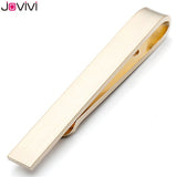 Jovivi Mens Stainless Steel Tie Bar Pinch Clip for Skinny