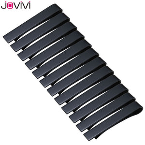 Jovivi Mens Stainless Steel Tie Bar Pinch Clip for Skinny