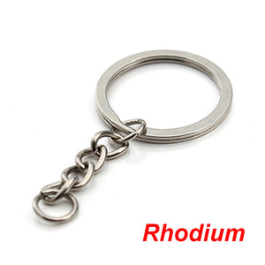 Long Round Split Key rings