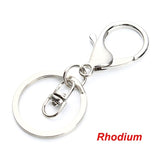 Long Round Split Key rings