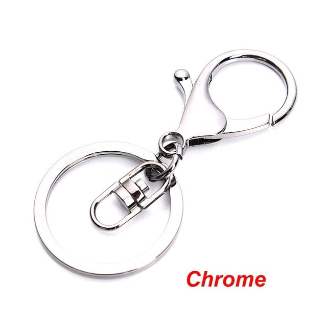 Long Round Split Key rings