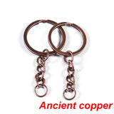 Long Round Split Key rings