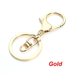 Long Round Split Key rings