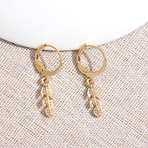 JUST FEEL New Tiny Hoop Earrings For Women