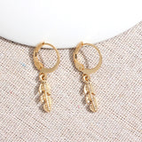 JUST FEEL New Tiny Hoop Earrings For Women