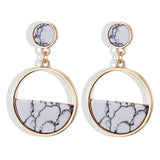 Fashion Statement Geometric Drop Earrings for Women