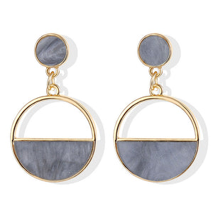 Fashion Statement Geometric Drop Earrings for Women