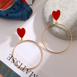 Fashion Statement Geometric Drop Earrings for Women