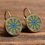 Boho Flower Drop Earrings For Women