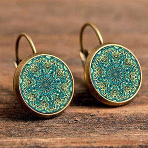 Boho Flower Drop Earrings For Women