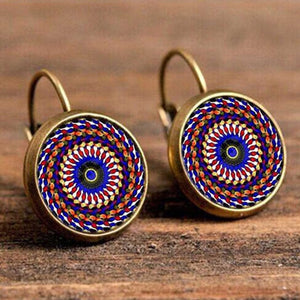 Boho Flower Drop Earrings For Women