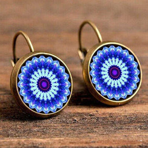 Boho Flower Drop Earrings For Women