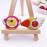 2Pcs Cute Cartoon Protective Silicone Key Case Cover For Women/Man