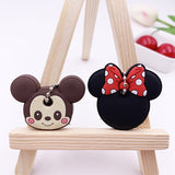 2Pcs Cute Cartoon Protective Silicone Key Case Cover For Women/Man