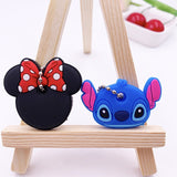 2Pcs Cute Cartoon Protective Silicone Key Case Cover For Women/Man