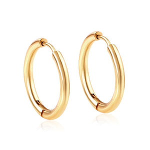 LUXUSTEEL Hoop Earrings Women