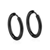 LUXUSTEEL Hoop Earrings Women