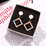 Chinese wind long tassel pendant Vintage Stud Earrings