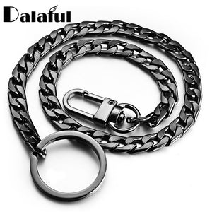 40cm Key Chains Metal Wallet Belt Chain